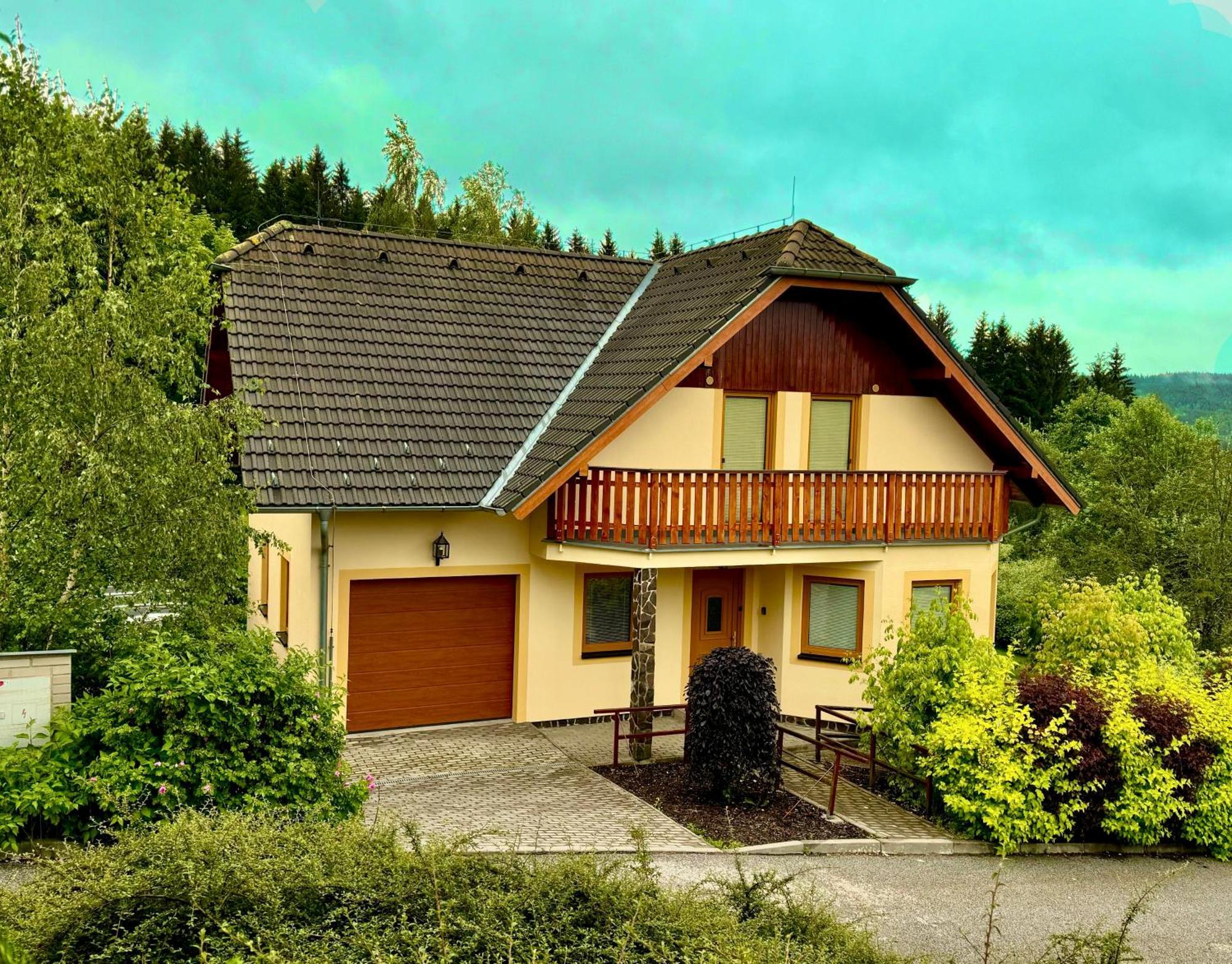 Villa Slupečná Lipno nad Vltavou Exterior foto